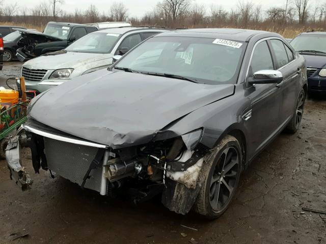 1FAHP2F86GG147065 - 2016 FORD TAURUS LIM BLACK photo 2