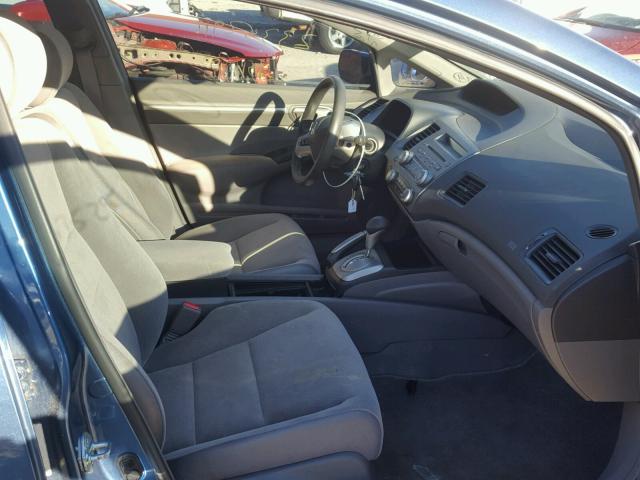 1HGFA16838L056794 - 2008 HONDA CIVIC EX ლურჯი ფოტო 5