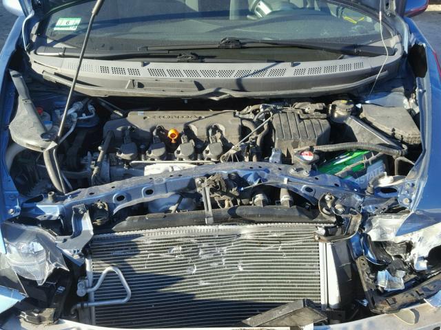 1HGFA16838L056794 - 2008 HONDA CIVIC EX ლურჯი ფოტო 7