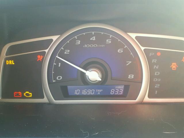 1HGFA16838L056794 - 2008 HONDA CIVIC EX ლურჯი ფოტო 8