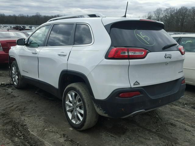 1C4PJLDBXGW164680 - 2016 JEEP CHEROKEE L WHITE photo 3