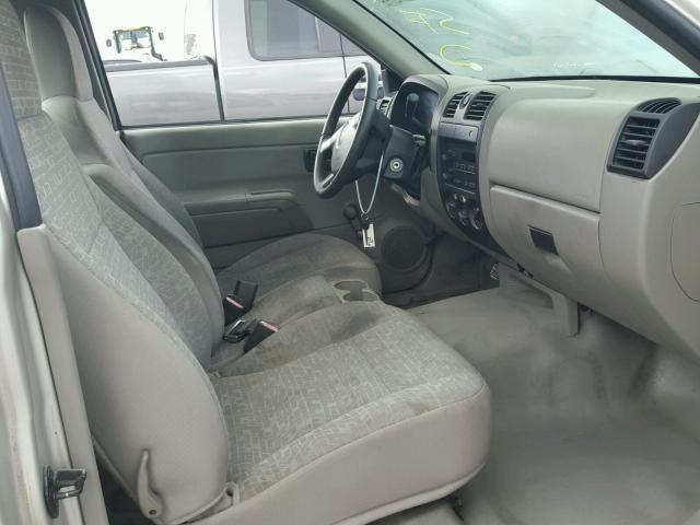 1GCCS148558288331 - 2005 CHEVROLET COLORADO BEIGE photo 5