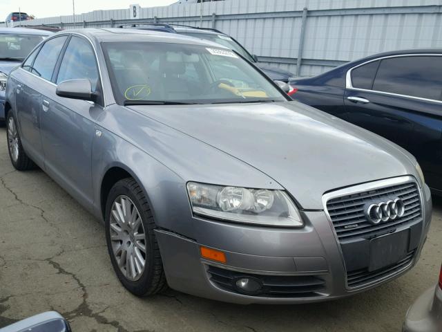 WAUDH74F06N098358 - 2006 AUDI A6 3.2 QUA SILVER photo 1