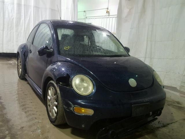 3VWCK31C04M405194 - 2004 VOLKSWAGEN NEW BEETLE BLUE photo 1