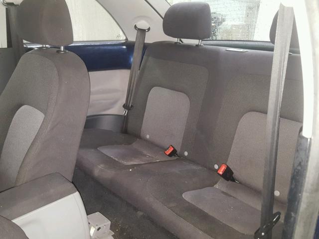 3VWCK31C04M405194 - 2004 VOLKSWAGEN NEW BEETLE BLUE photo 6