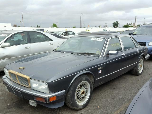 SAJKY1744MC631887 - 1991 JAGUAR XJ6 VANDEN GRAY photo 2