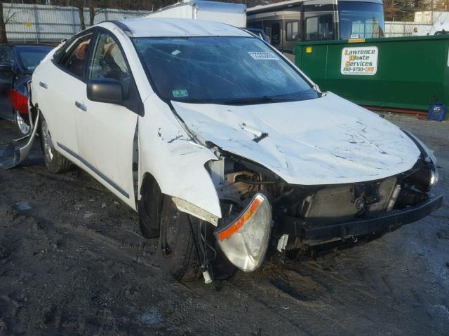 JN8AS5MV5BW313342 - 2011 NISSAN ROGUE S WHITE photo 1