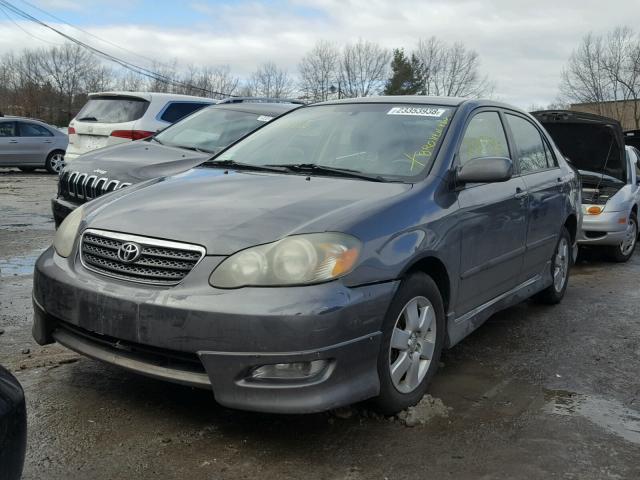 2T1BR32EX5C417955 - 2005 TOYOTA COROLLA CE GRAY photo 2