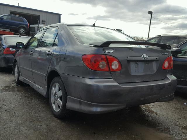 2T1BR32EX5C417955 - 2005 TOYOTA COROLLA CE GRAY photo 3