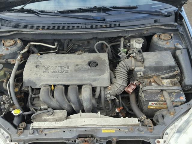 2T1BR32EX5C417955 - 2005 TOYOTA COROLLA CE GRAY photo 7