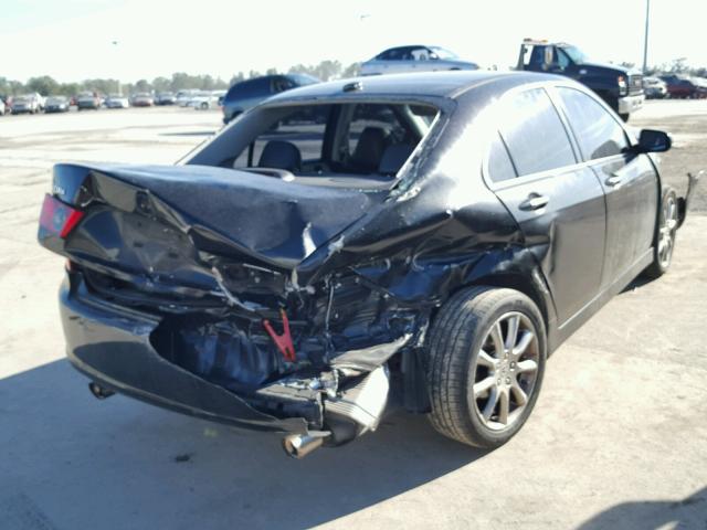 JH4CL96978C006935 - 2008 ACURA TSX BLACK photo 4