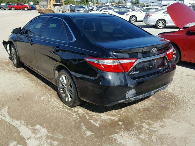 4T1BF1FK4FU112299 - 2015 TOYOTA CAMRY LE BLACK photo 3