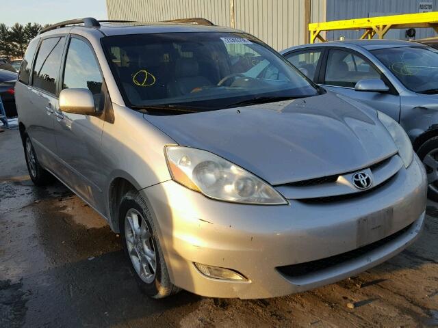 5TDZA22C36S568689 - 2006 TOYOTA SIENNA XLE SILVER photo 1