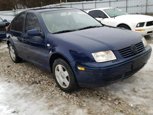 3VWSE69M32M165895 - 2002 VOLKSWAGEN JETTA GLS BLUE photo 1