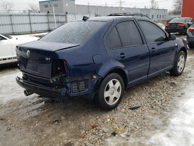 3VWSE69M32M165895 - 2002 VOLKSWAGEN JETTA GLS BLUE photo 4