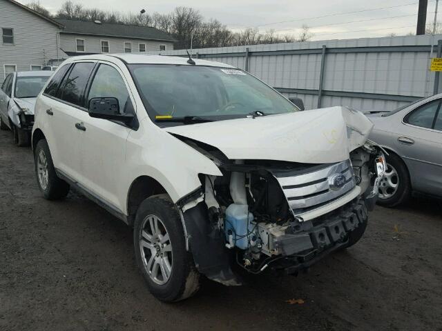 2FMDK3GC9ABA57855 - 2010 FORD EDGE SE WHITE photo 1