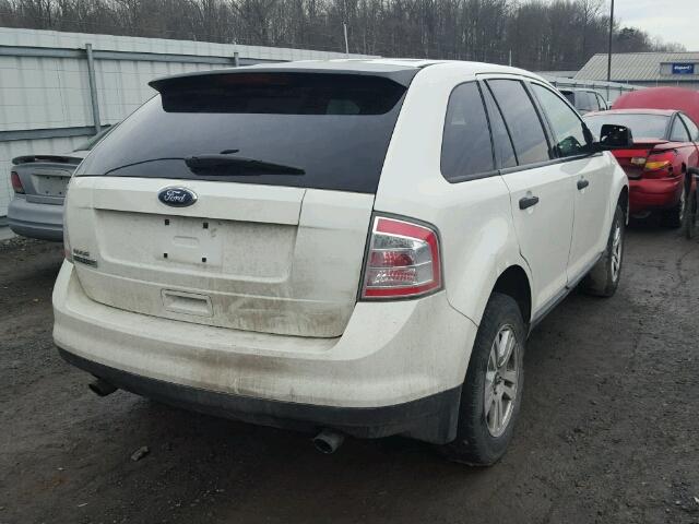 2FMDK3GC9ABA57855 - 2010 FORD EDGE SE WHITE photo 4