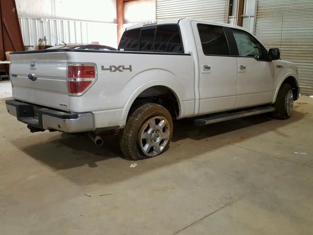 1FTFW1EF6EKD25114 - 2014 FORD F150 SUPER WHITE photo 4