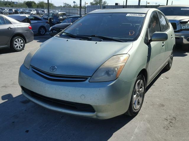 JTDKB20U883383634 - 2008 TOYOTA PRIUS GREEN photo 2