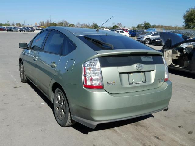 JTDKB20U883383634 - 2008 TOYOTA PRIUS GREEN photo 3