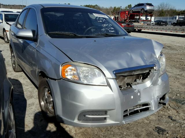 KL1TD5DE3BB143530 - 2011 CHEVROLET AVEO LS SILVER photo 1