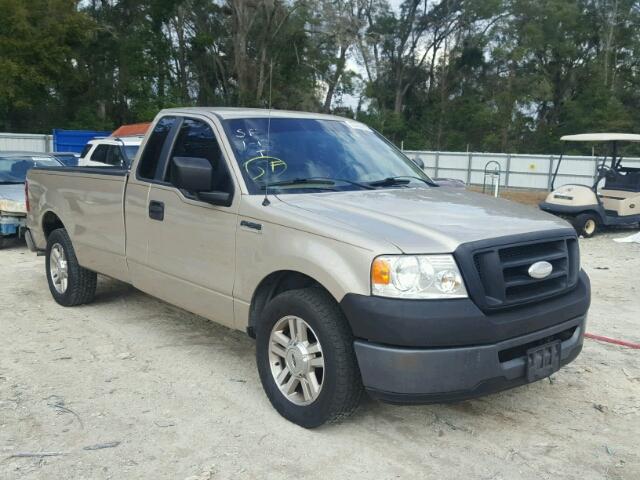 1FTRF12277KB63298 - 2007 FORD F150 BEIGE photo 1