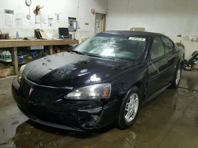 2G2WP522041142235 - 2004 PONTIAC GRAND PRIX BLACK photo 2