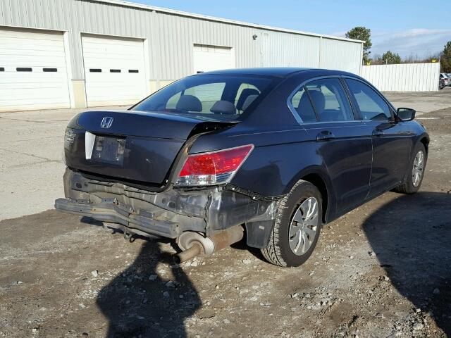 1HGCP2F37AA193850 - 2010 HONDA ACCORD LX GRAY photo 4