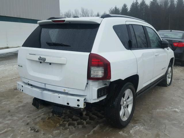 1C4NJDBBXGD637506 - 2016 JEEP COMPASS SP WHITE photo 4