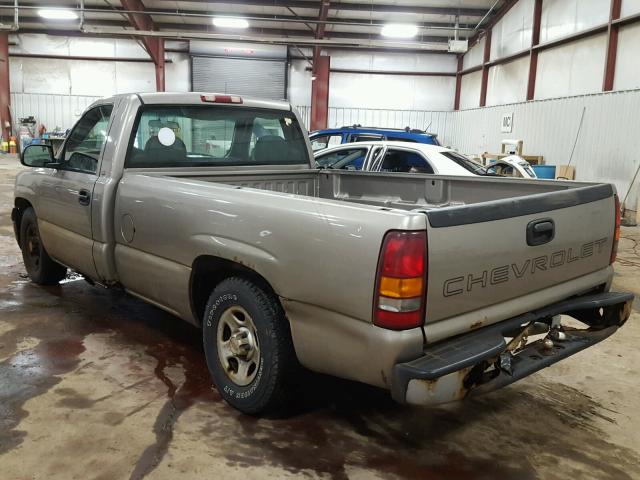 1GCEC14V0YE423488 - 2000 CHEVROLET SILVERADO TAN photo 3