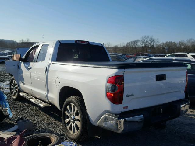 5TFBW5F16EX386989 - 2014 TOYOTA TUNDRA DOU WHITE photo 3