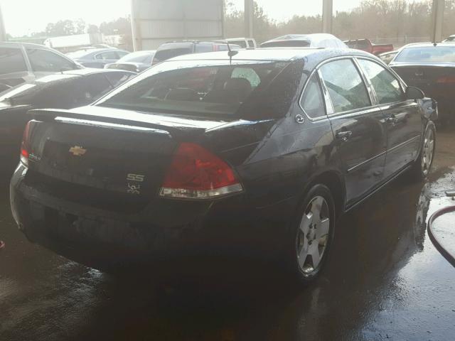 2G1WD58C379336793 - 2007 CHEVROLET IMPALA SUP 黑色 照片 4
