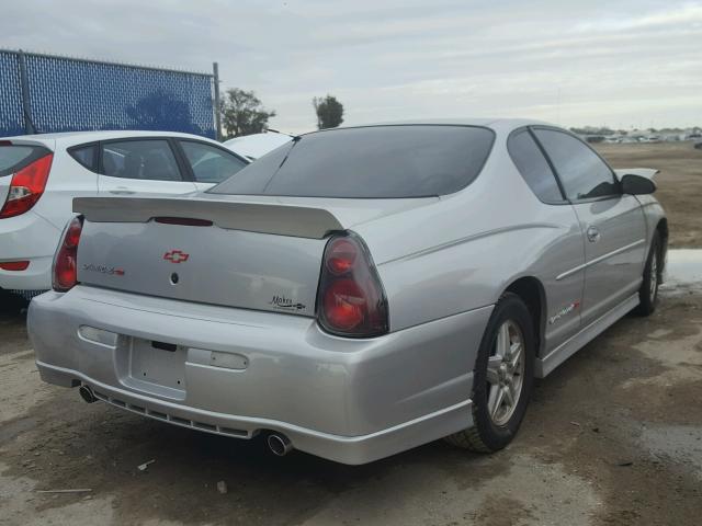 2G1WX15K219256677 - 2001 CHEVROLET MONTE CARL SILVER photo 4