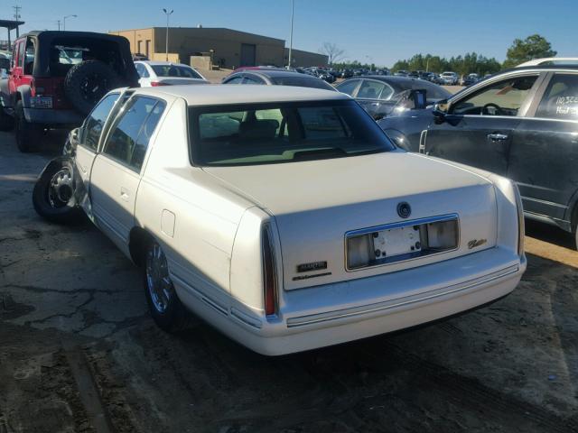 1G6KF5498XU733741 - 1999 CADILLAC DEVILLE CO WHITE photo 3