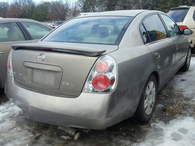 1N4AL11D65C103843 - 2005 NISSAN ALTIMA S TAN photo 4