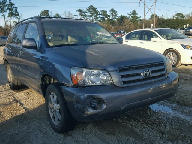 JTEGP21A140039906 - 2004 TOYOTA HIGHLANDER GRAY photo 1