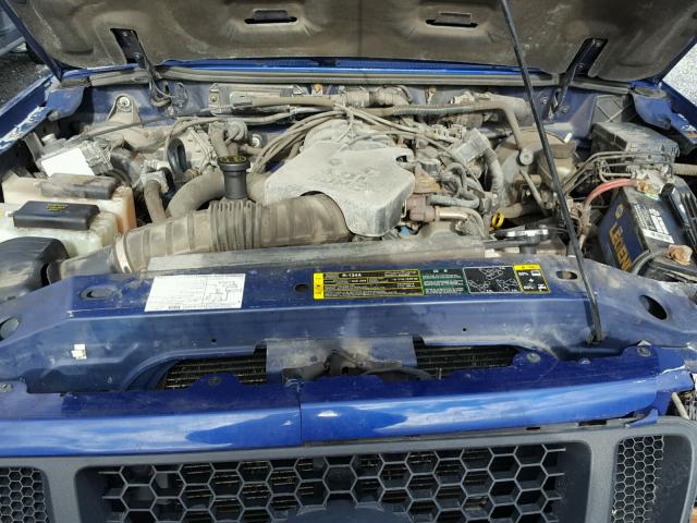 1FTZR45E64TA07418 - 2004 FORD RANGER SUP BLUE photo 7