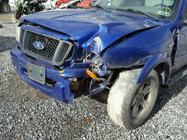 1FTZR45E64TA07418 - 2004 FORD RANGER SUP BLUE photo 9