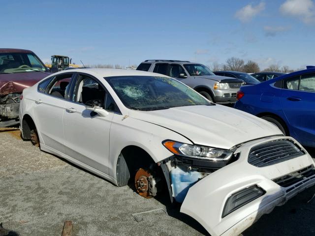 3FA6P0H70DR261728 - 2013 FORD FUSION SE WHITE photo 1