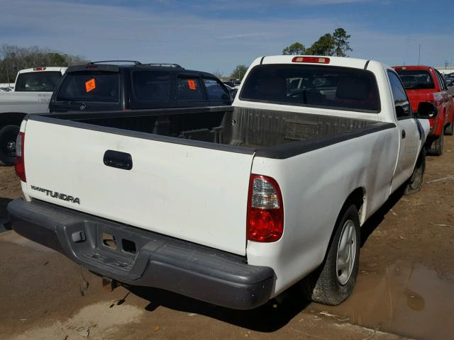 5TBJU32166S475098 - 2006 TOYOTA TUNDRA WHITE photo 4