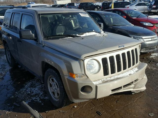 1J4FT28B69D114023 - 2009 JEEP PATRIOT SP TAN photo 1