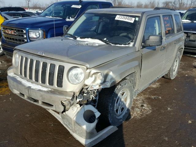 1J4FT28B69D114023 - 2009 JEEP PATRIOT SP TAN photo 2