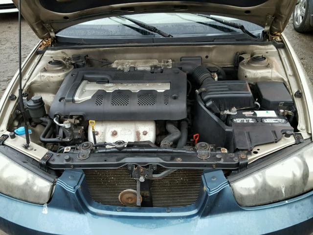 KMHDN45D13U489989 - 2003 HYUNDAI ELANTRA GL TAN photo 7