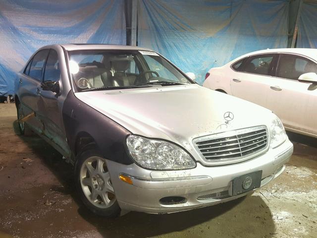 WDBNG75J3YA075887 - 2000 MERCEDES-BENZ S 500 SILVER photo 1