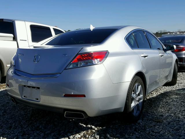 19UUA8F29CA028904 - 2012 ACURA TL SILVER photo 4