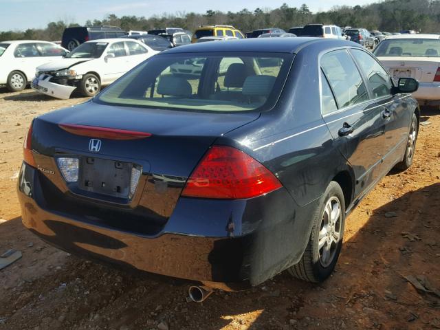 1HGCM56356A125516 - 2006 HONDA ACCORD SE BLACK photo 4