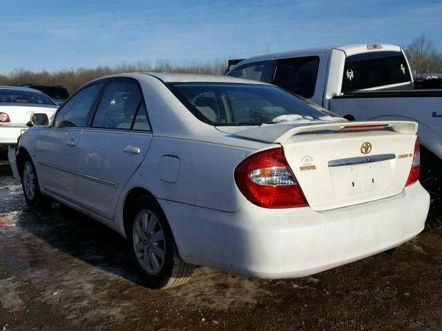 4T1BE32K34U298385 - 2004 TOYOTA CAMRY LE WHITE photo 3