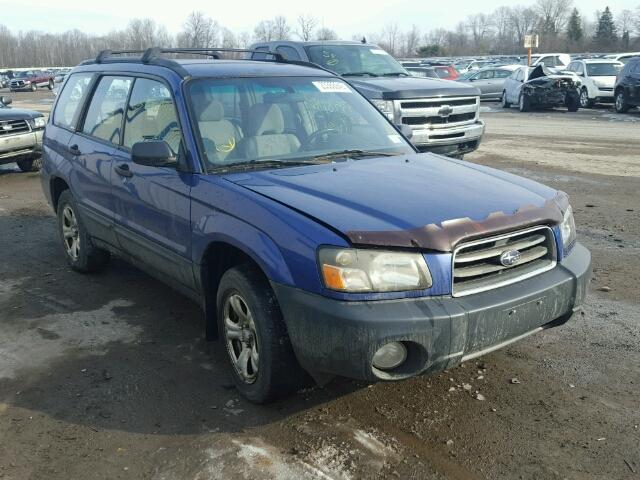 JF1SG63673G755820 - 2003 SUBARU FORESTER 2 BLUE photo 1