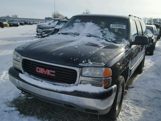 1GKFK16Z64J228587 - 2004 GMC YUKON XL K BLACK photo 2