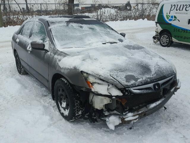 1HGCM56386A807581 - 2006 HONDA ACCORD SE GRAY photo 1